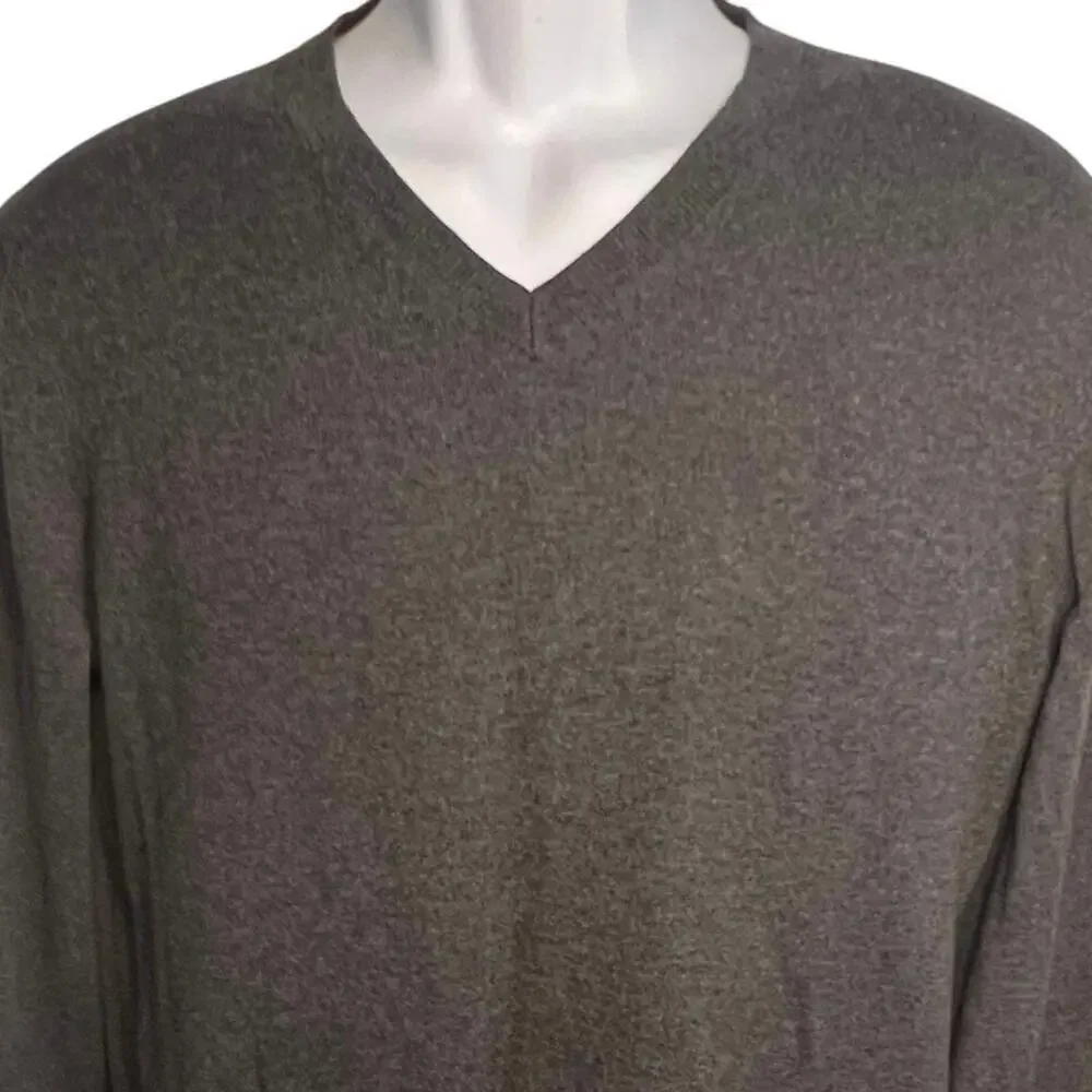 Banana Republic Men's M Classic‎ Silk Cashmere Blended Fabrics V neck Sweater